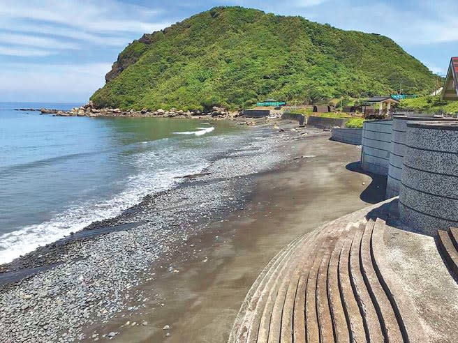 東管處已將磯崎海水浴場更名為「磯崎海濱遊憩區」。（羅亦晽攝）