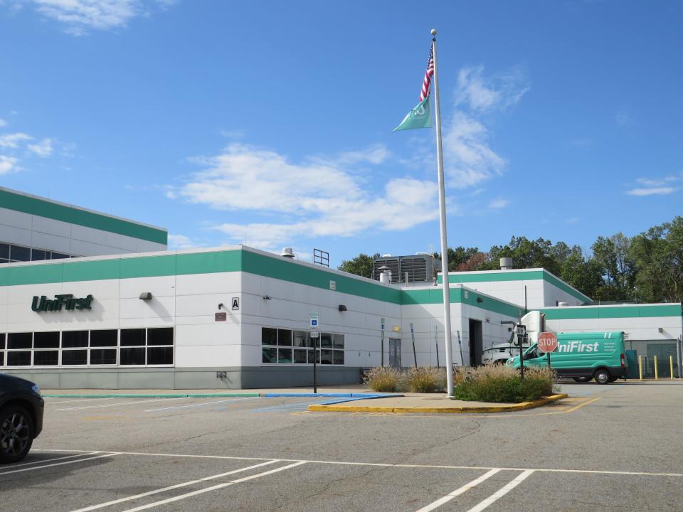 The UniFirst uniform rental service facility on South Jefferson Road in the Whippany section of Hanover.