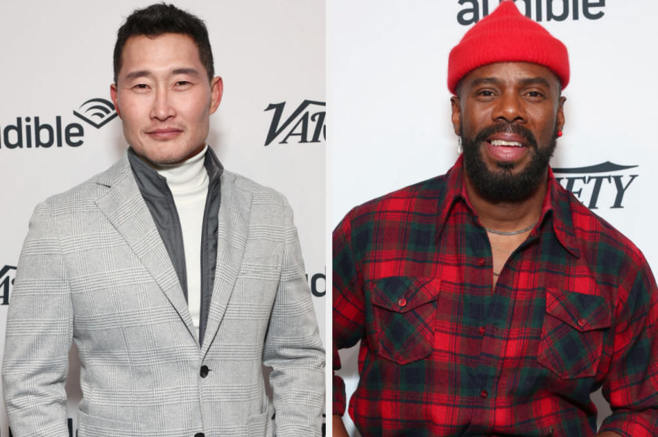 Daniel Dae Kim on the left and Colman Domingo on the right