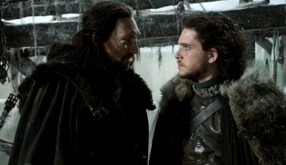 Did this encounter between Jon and his uncle Benjen in episode one reveal the show's ending? Source: HBO