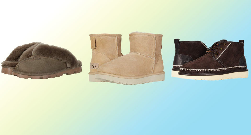 Your feet will never be cozier than they will be once they slip into a pair of Uggs. (Photo: Zappos)