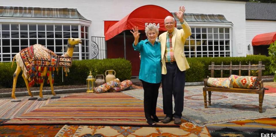 Doug and Nelda Lay have operated The Persian Carpet at U.S. 15-501 and Interstate 40 on the Chapel Hill-Durham line for nearly 50 years. In 2024, they will close the retail store and reopen as a direct to wholesale and interior designer business.