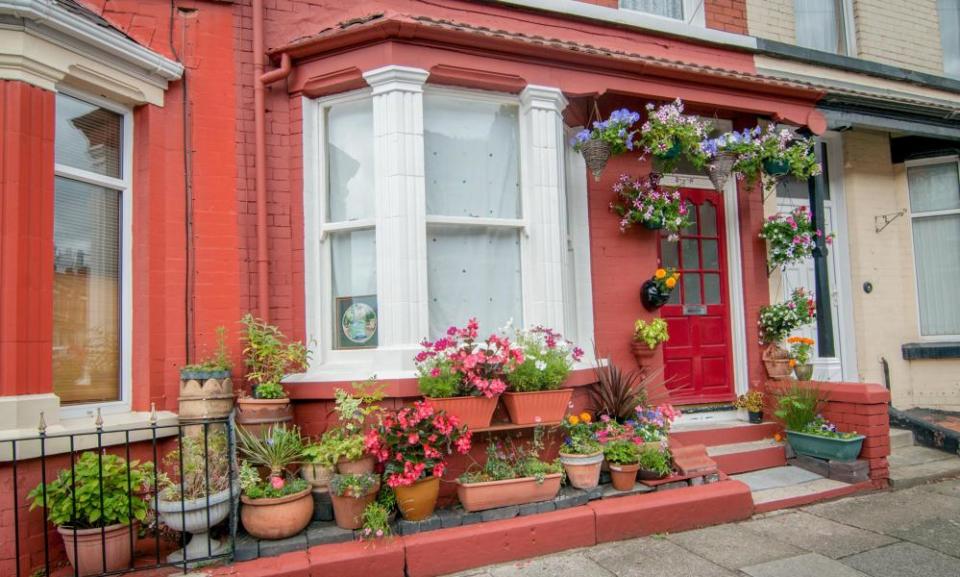 John Lennon’s first home in Newcastle Road, Wavertree, Liverpool. Yoko Ono has been confirmed as its owner, having bought the property in 2013.