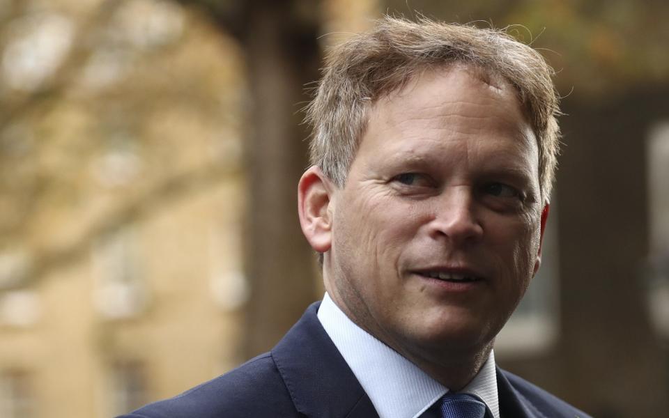  Grant Shapps, U.K. transport secretary, arrives for a weekly meeting of cabinet ministers in London, U.K., on Tuesday, Nov. 10, 2020. The U.K.'s House of Lords rejected government plans to break international law over Brexit, putting the onus back on Prime Minister Boris Johnson, who immediately vowed to push ahead with the legislation.  - Simon Dawson/Bloomberg