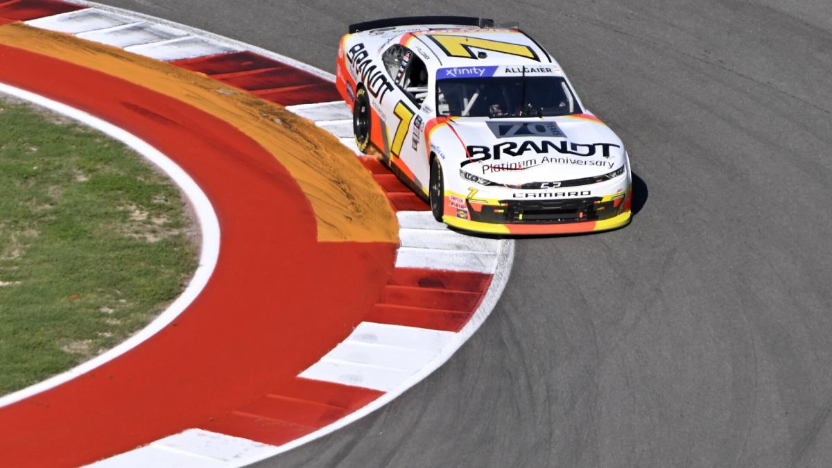 Programme NASCAR du vendredi pour Xfinity, Truck Series au COTA