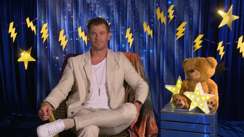 Chris Hemsworth has been confirmed to make his CBeebies Bedtime Stories debut (BBC)