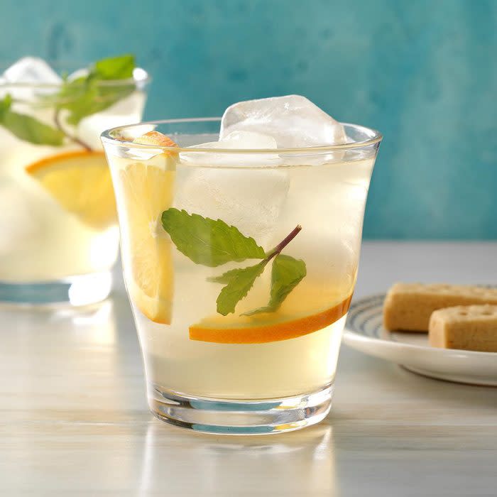 Orange Blossom Mint Refresher