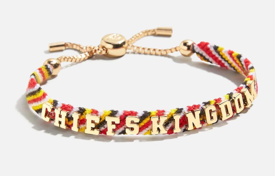 Kansas City Chiefs NFL Woven Friendship Bracelet
