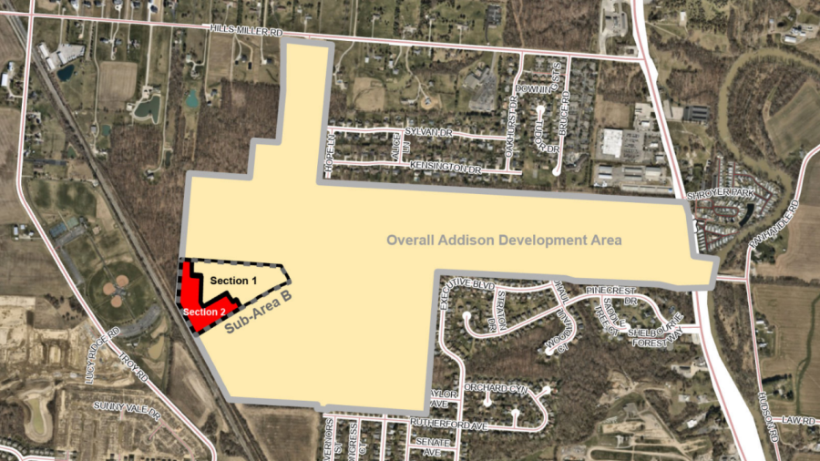 The 7.2-acre Section 2 will be part of the development’s “Sub-Area B,” which will also include “Section 1” that was approved for construction earlier this year. (Courtesy Photo/Delaware Planning Commission)