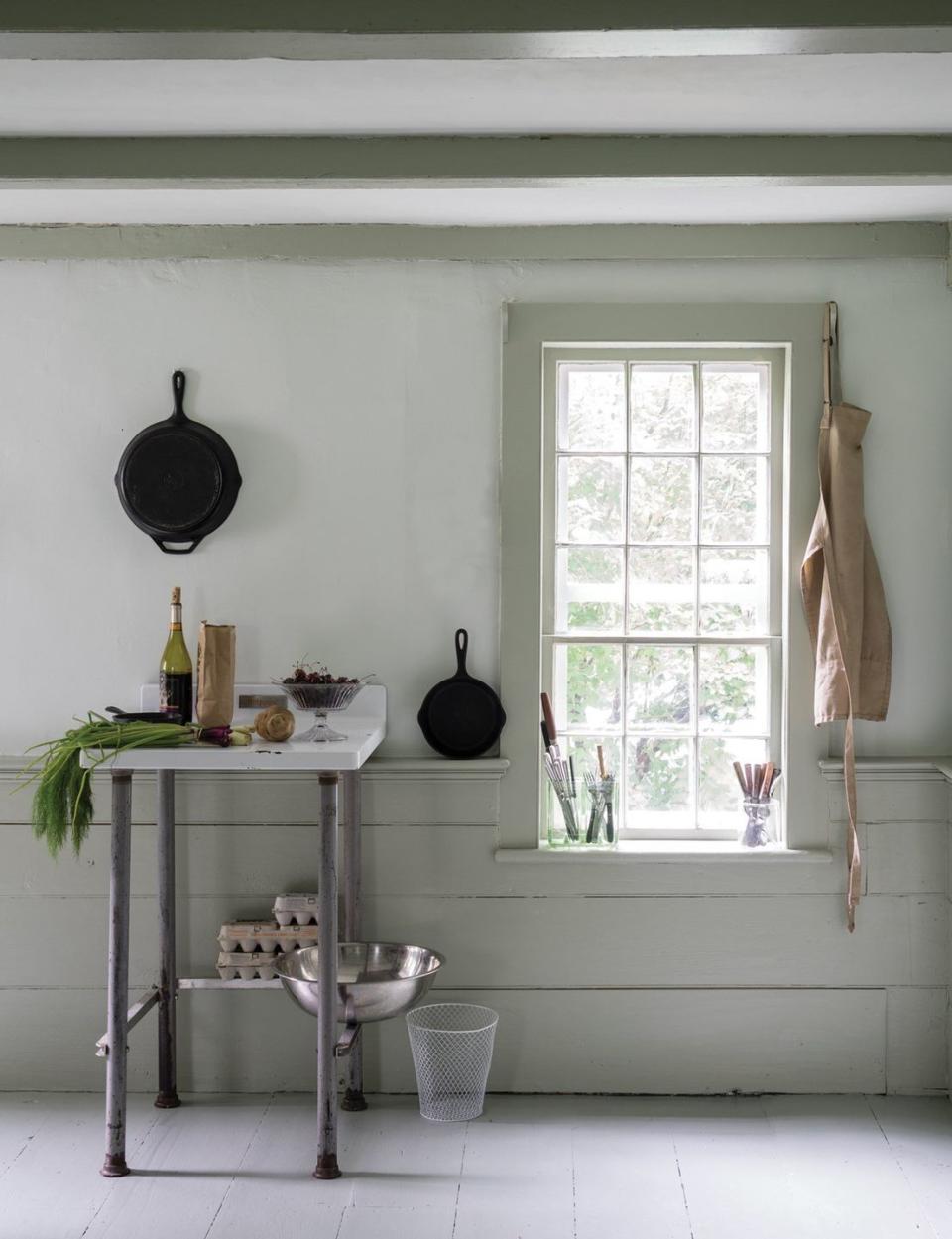 <p>Greige can have different and very subtle undertones, from soft pink to sage green – Drop Cloth by Farrow & Ball is a great example of a greige that has greenish undertones in cooler light. It's especially important when choosing greige paint to use testers and live with the colour at different times of the day. <br></p><p>Pictured: <a href="https://www.farrow-ball.com/paint-colours/drop-cloth" rel="nofollow noopener" target="_blank" data-ylk="slk:Drop Cloth at Farrow & Ball;elm:context_link;itc:0;sec:content-canvas" class="link ">Drop Cloth at Farrow & Ball</a></p><p><strong>Follow House Beautiful on <a href="https://www.instagram.com/housebeautifuluk/" rel="nofollow noopener" target="_blank" data-ylk="slk:Instagram;elm:context_link;itc:0;sec:content-canvas" class="link ">Instagram</a>.</strong></p>