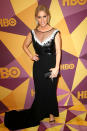 <p><em>Curb Your Enthusiasm</em>‘s Cheryl Hines attends HBO’s party. (Photo: Frederick M. Brown/Getty Images) </p>