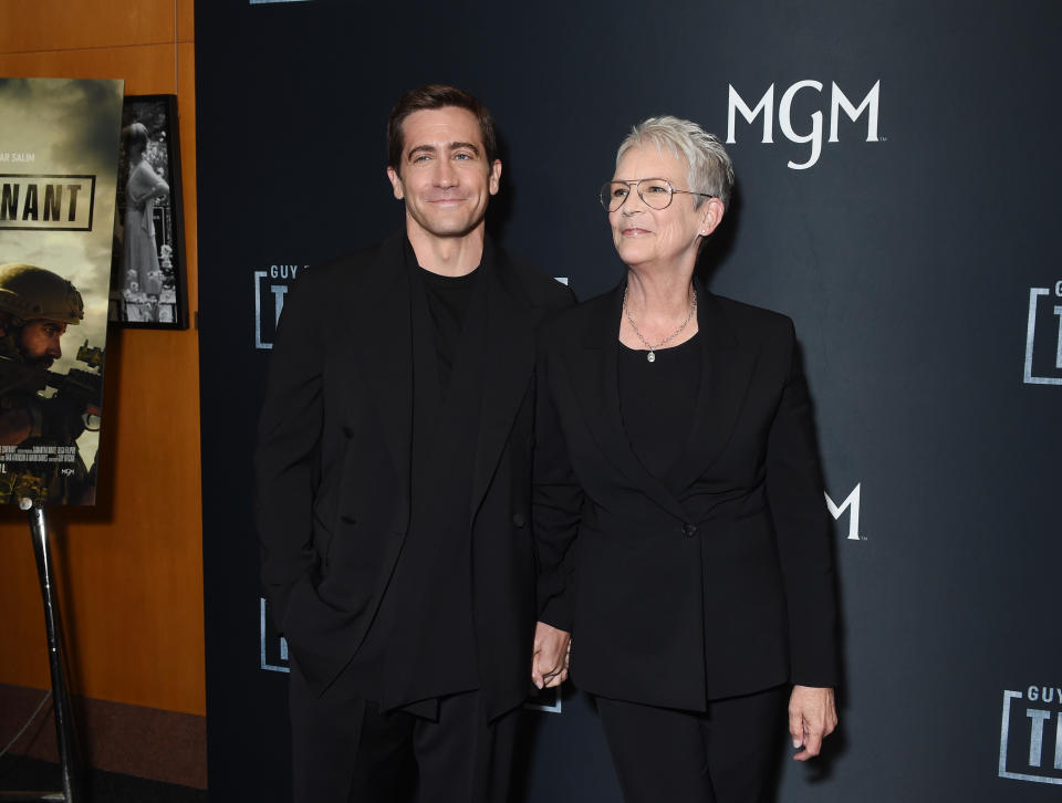 Jake Gyllenhaal and Jamie Lee Curtis