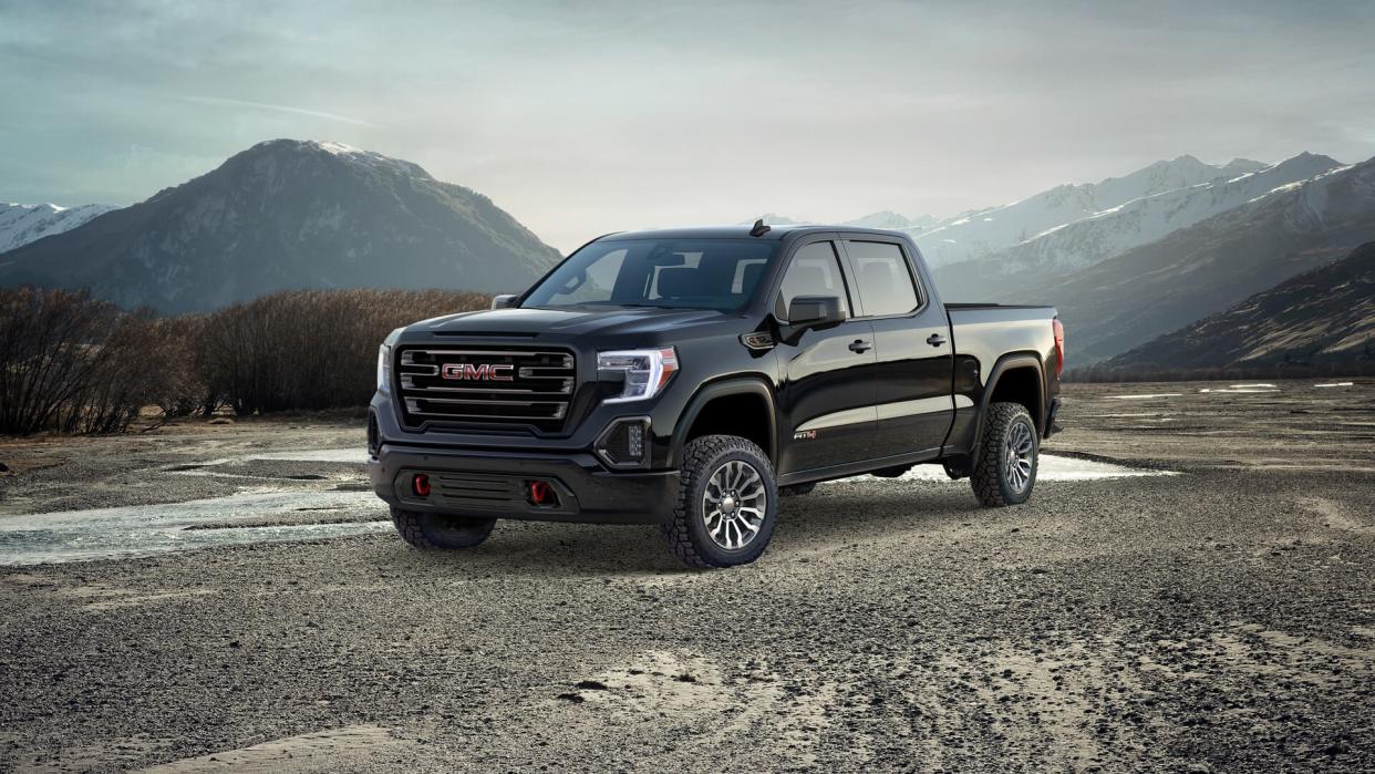 2020 GMC Sierra AT4.