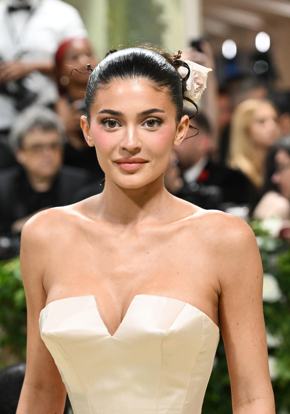 Kylie Jenner at the 2024 Met Gala: "Sleeping Beauties: Reawakening Fashion" held at The Metropolitan Museum of Art on May 6, 2024 in New York City.