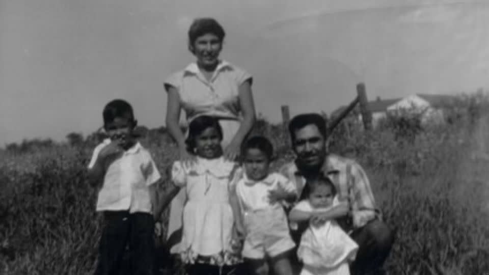 Teijo (second from left) grew up on a farm in Texas.  - Courtesy Marissa Teijo