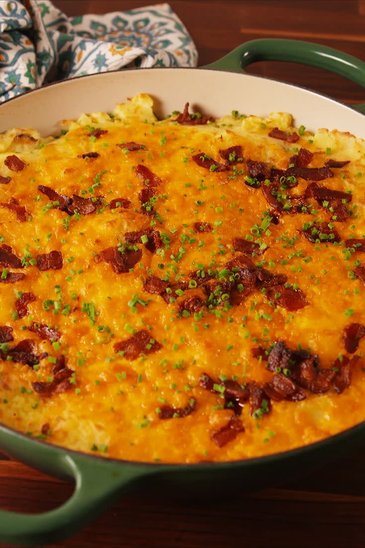 Loaded Mashed Potato Bake