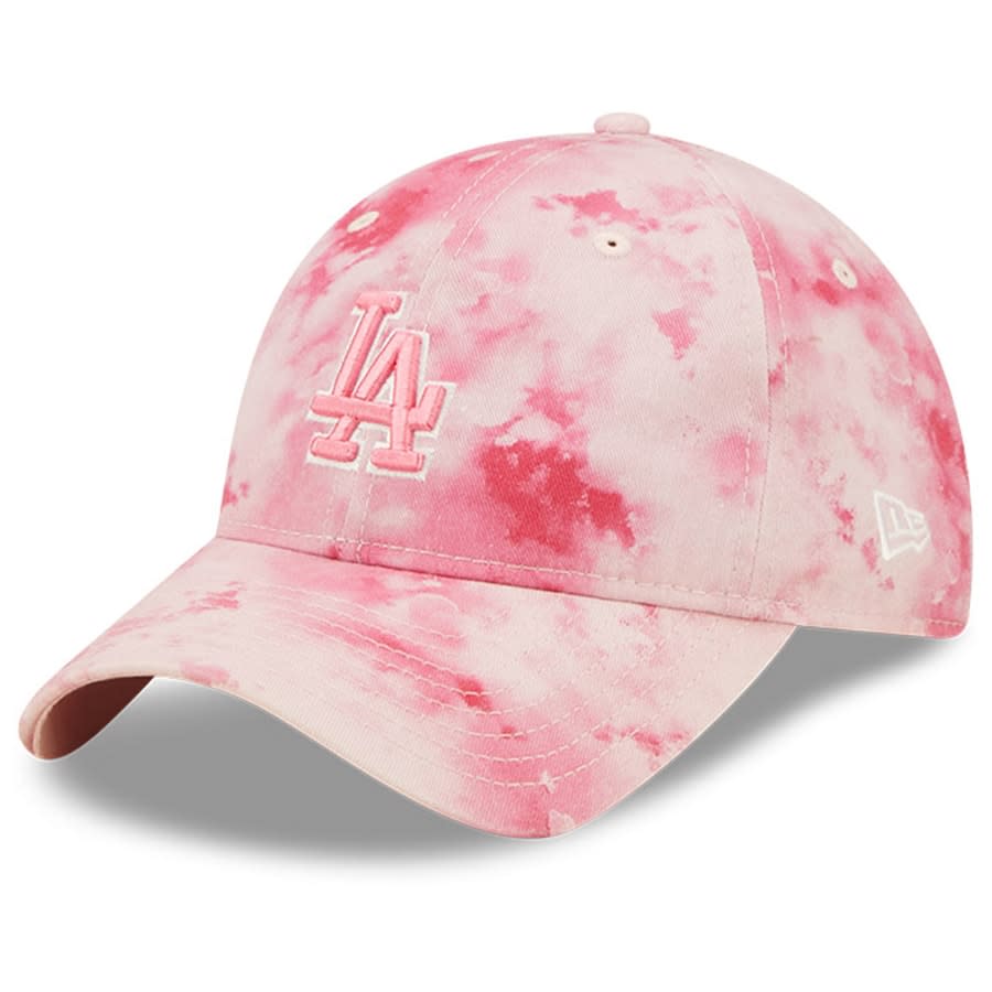 Los Angeles Dodgers hat in pink