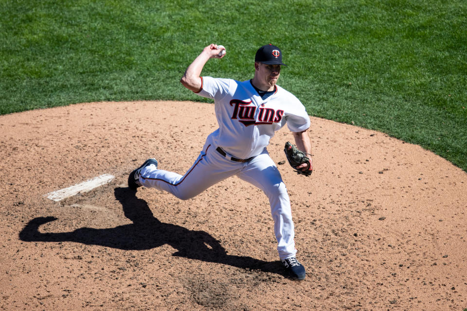 Trevor May效力明尼蘇達雙城時期就領教過Miguel Cabrera的魅力。（Photo by Brace Hemmelgarn/Minnesota Twins/Getty Images）