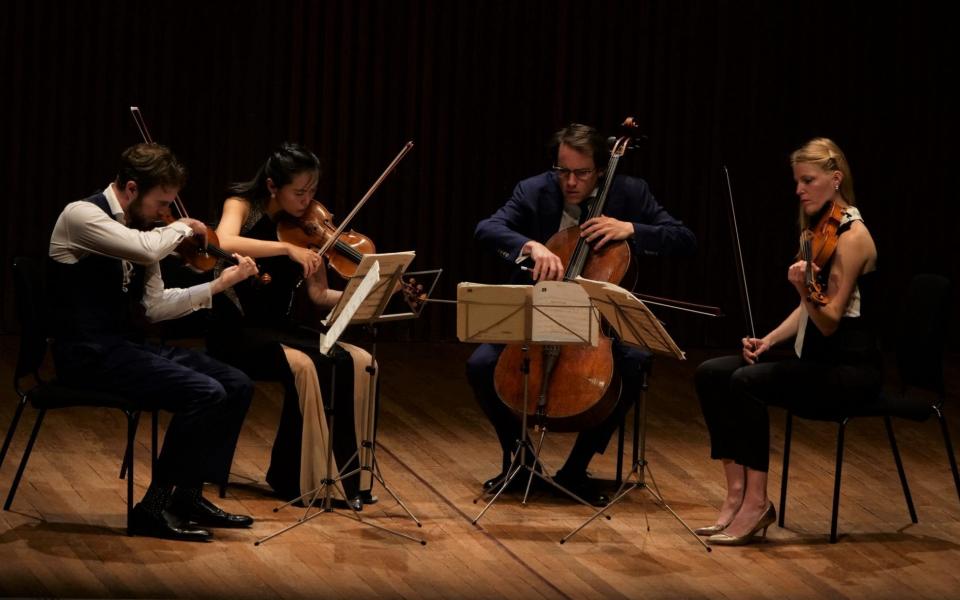 Rich intimacy: Doric String Quartet