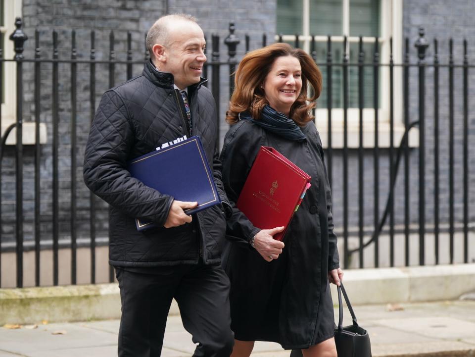 File photo: Chris Heaton-Harris (Left) (PA)