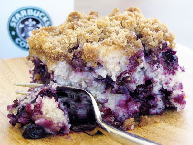 Blueberry Crumble Coffee Cake