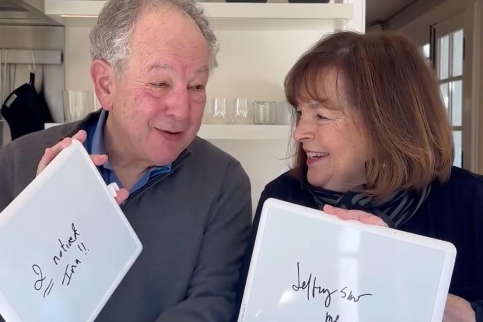 <p>Ina Garten/Instagram</p> Ina and Jeffrey Garten celebrate their 55th wedding anniversary