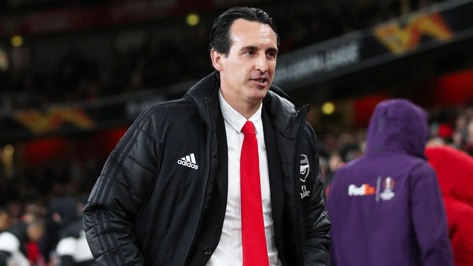 Arsenal has sacked Unai Emery. (Getty Images)