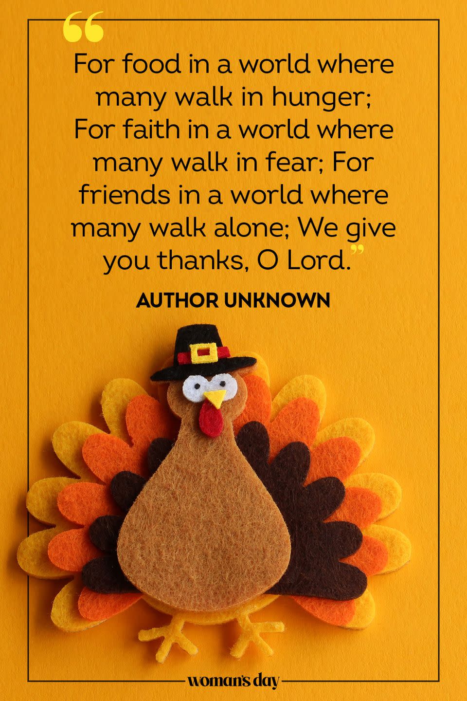 Simple Thanksgiving Prayer