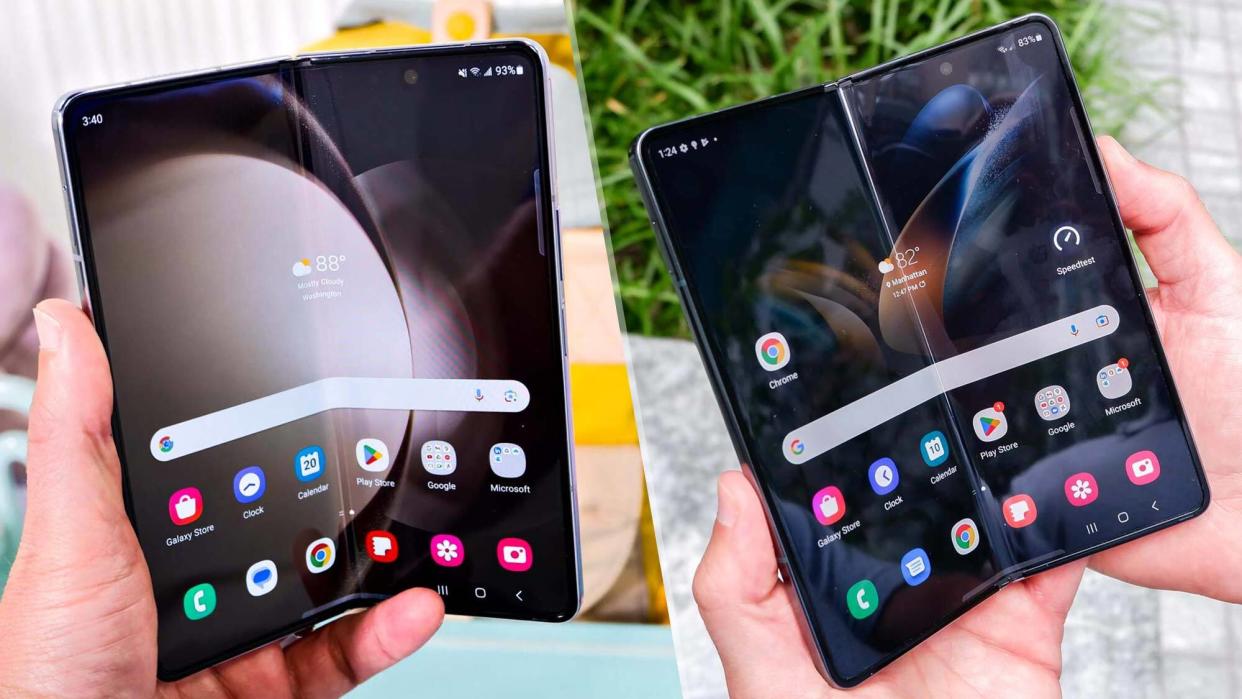  Samsung Galaxy Z Fold 5 vs Galaxy Z Fold 4 