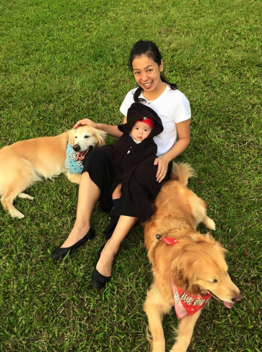 The boy, pictured with his mother (Picture: Asia Wire)