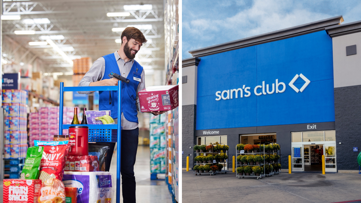 Sign up for a Sam's Club membership for as little as $15 this month.