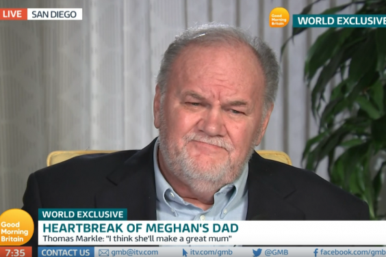 Thomas Markle reaches out to his daughter in latest interview (Good Morning Britain)