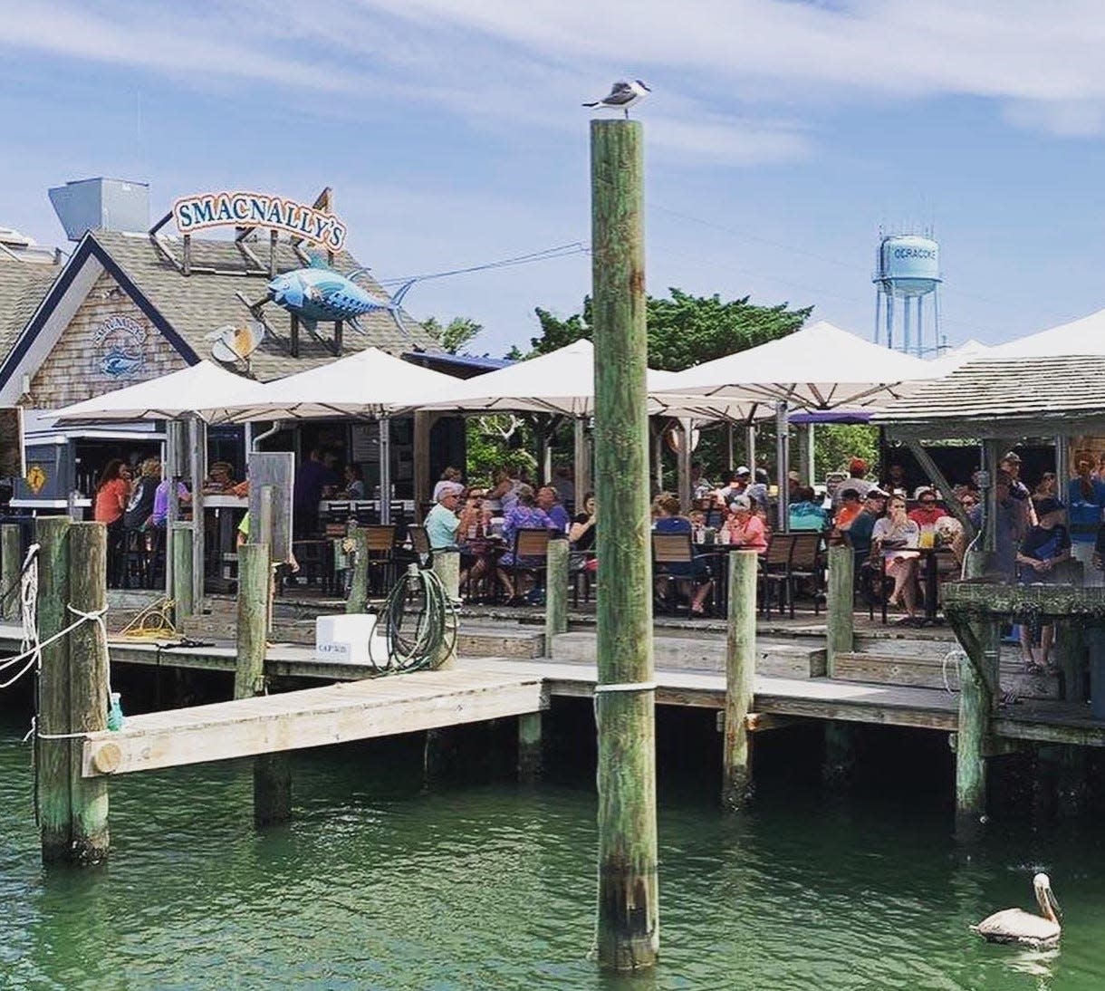 SmacNally's Waterfront Bar & Grill, at 180 Irvin Garrish Highway in Ocracoke, N.C. The owners are planning to open a location in Holden Beach in May 2024.