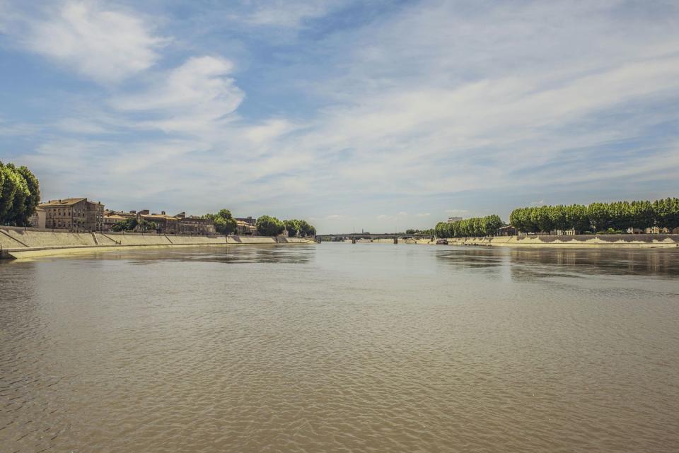 21) River Rhone in Arles