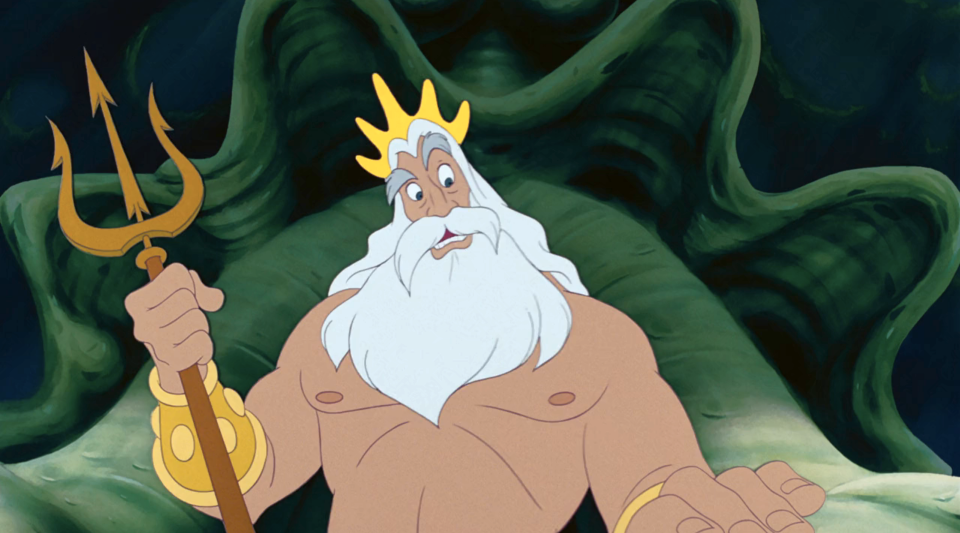 Closeup of King Triton