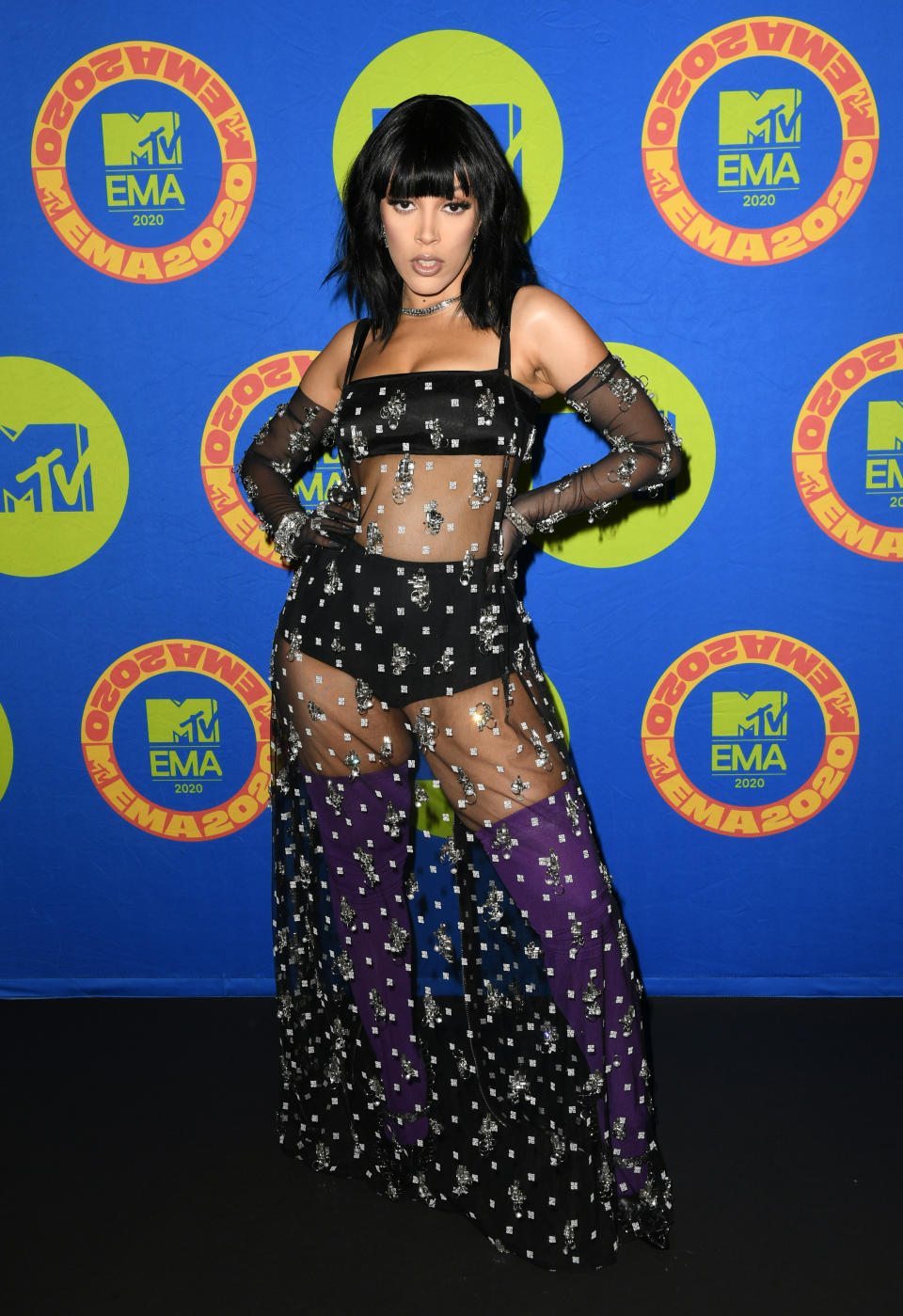 Doja Cat at the 2020 MTV EMAs