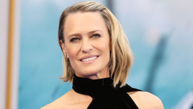 Robin Wright ganó el Globo de Oro a Mejor Actriz en 2013 por su papel de Claire Underwood en la serie House of Cards