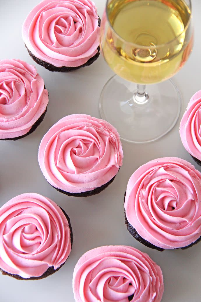 Chardonnay Buttercream Roses