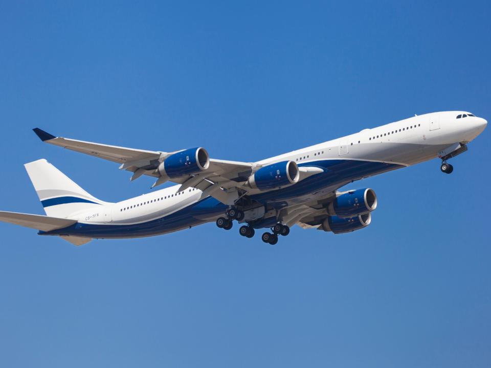 Hi Fly Malta Airbus A340-500.