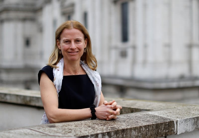 Natasha Landell-Mills, head of stewardship at Sarasin & Partners, poses for a photograph at their office in London