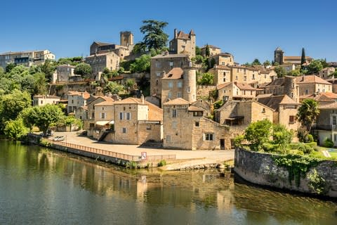 Puy L'Eveque, one of the Lot's prettiest towns - Credit: GETTY