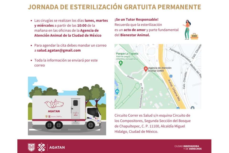 jornada de esterilización gratuita permanente