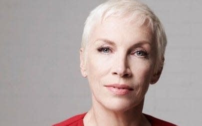 Music star Annie Lennox was invited to submit an MP3 for the chance o have her music played on an LA radio station