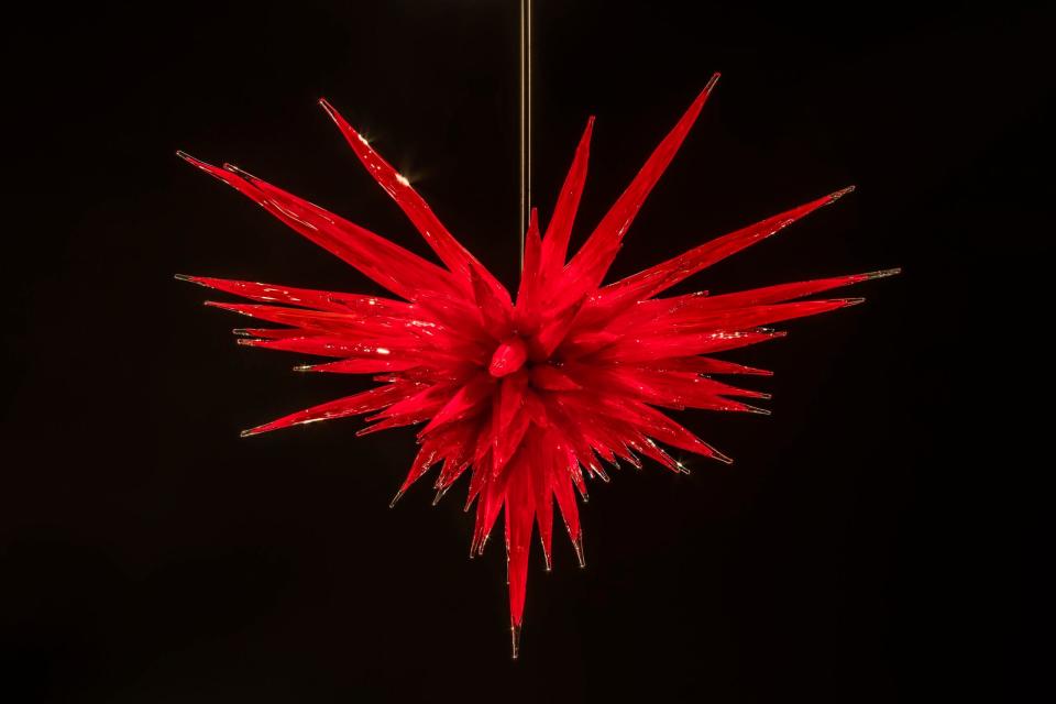 Biltmore Estate is hosting an exhibit by Dale Chihuly, Chihuly at Biltmore, starting March 25, 2024.