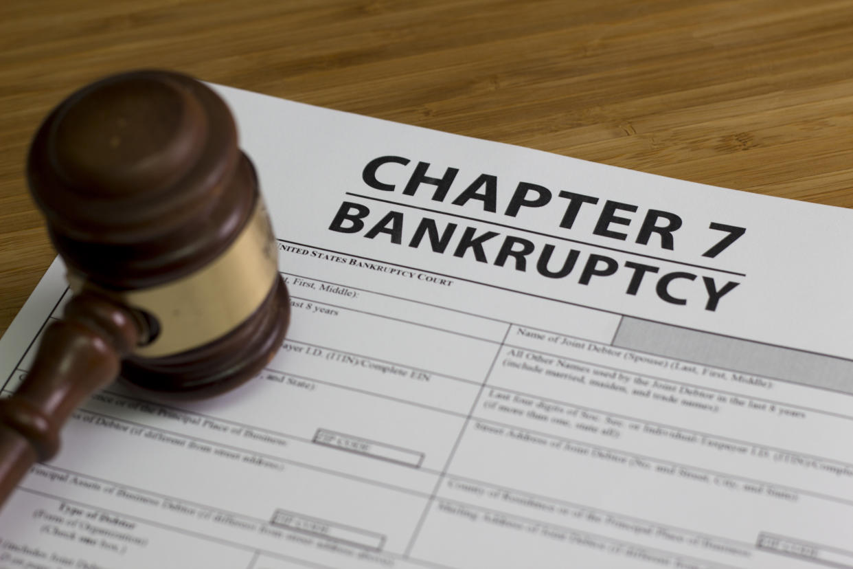 Documents for filing bankruptcy Chapter 7