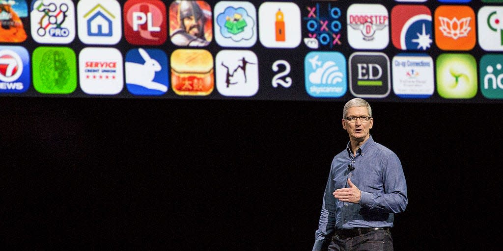 tim cook apple apps