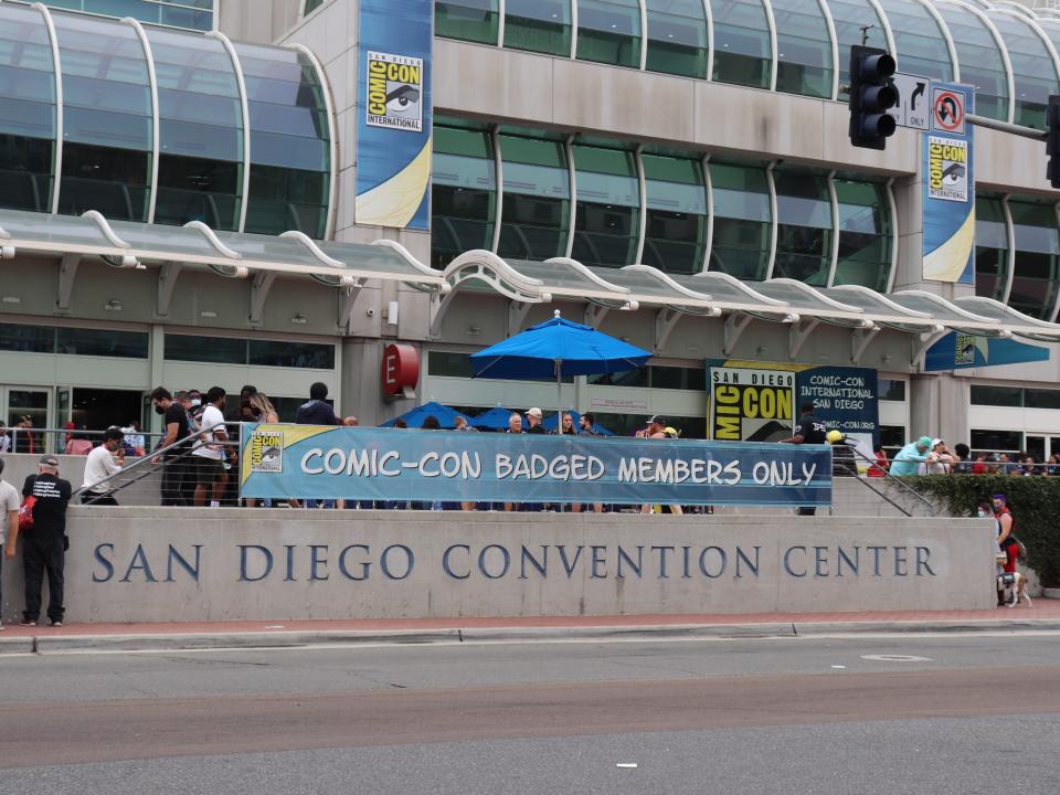 The San Diego Convention Center seen in 2022 for San Diego Comic-Con.