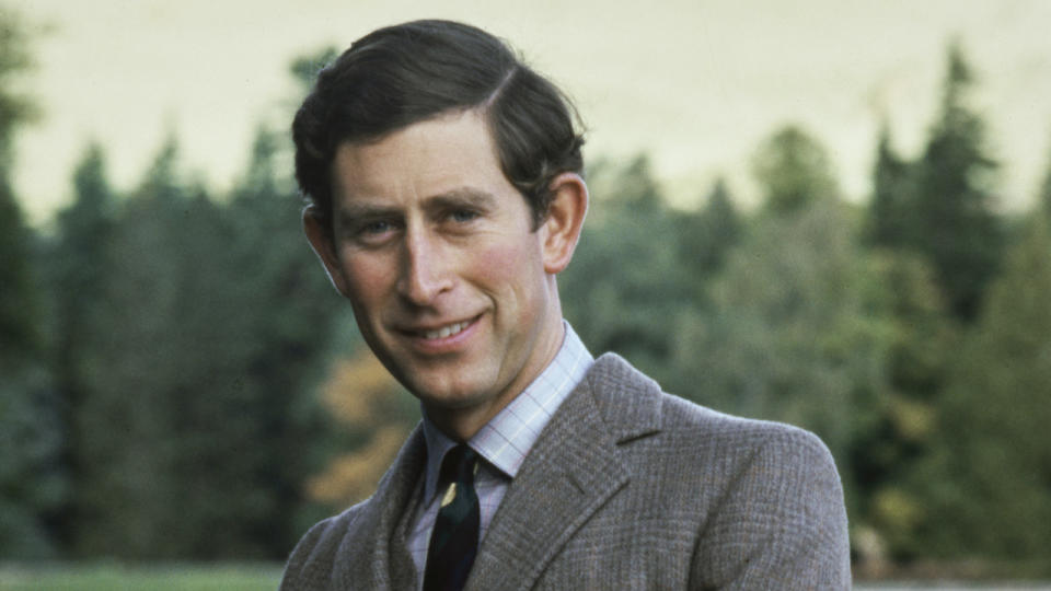 24. November 1978: King Charles at Balmoral Castle