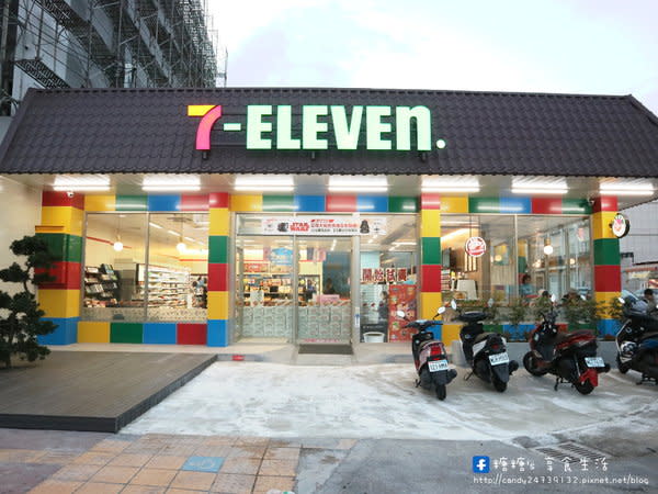 7-ELEVEN 億承門市：〖台中│美食〗7-ELEVEN 億承門市 ❤ 全台首間樂高積木主題的7-11，就在台中清水7-11億承門市，色彩繽紛，還有仿樂高牆面，IG新打卡熱點!!