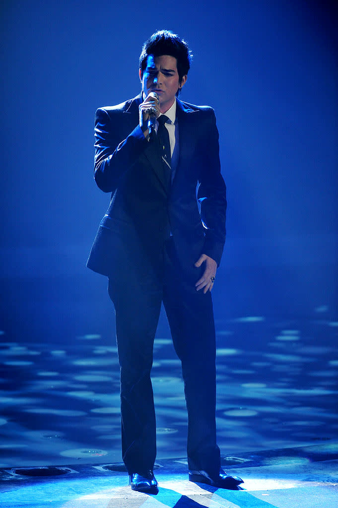 Adam Lambert performs "If I Can't Have You" by Yvonne Elliman on "American Idol."
